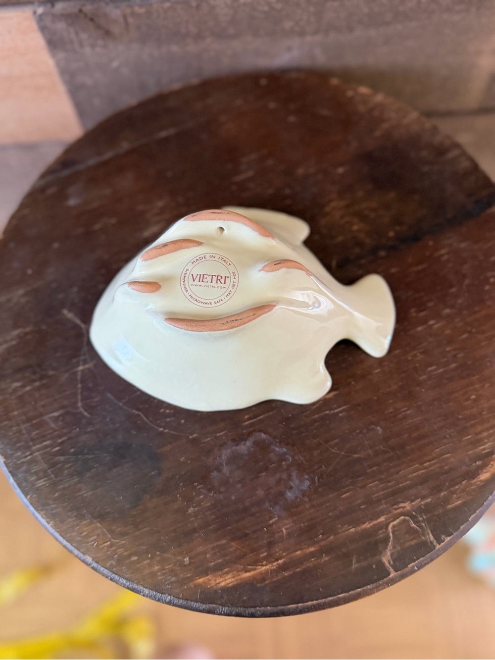 Vietri Italian Pottery Fish Trinket Dish Coastal Beach Decor Catchall Bowl - Picture 8 of 10
